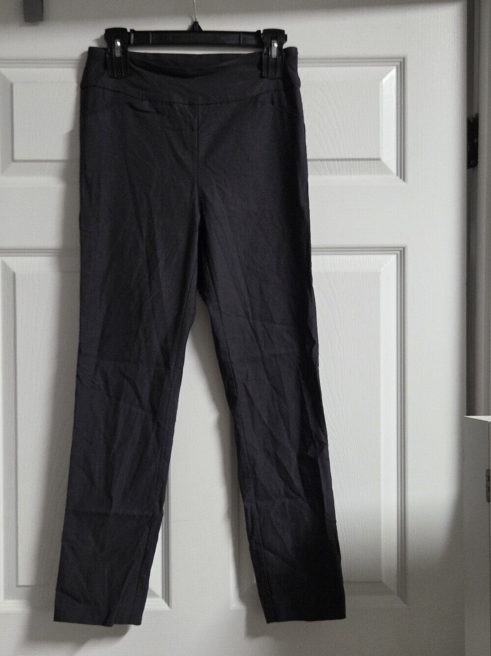 Tribal Women's Dark Gray Straight-Leg Pants Size 8